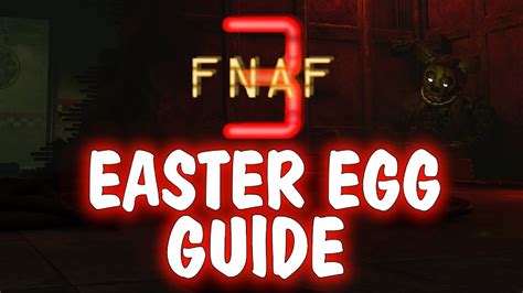 Full Easter Egg Guide | Black Ops 3 Five Nights at Freddy's 3 - YouTube