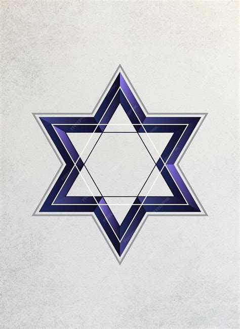 Premium Vector | Abstract happy hanukkah star of david element