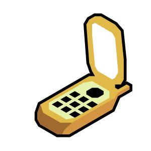 Clipart - mobile phone