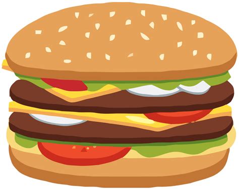 OnlineLabels Clip Art - Hamburger (#4)