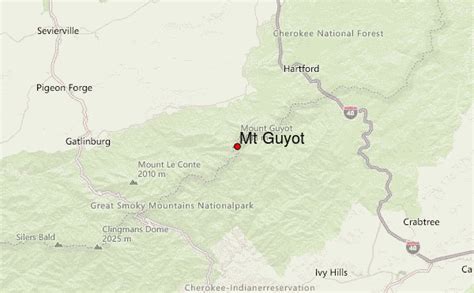 Mt Guyot Mountain Information