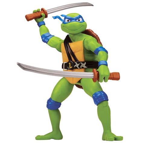 Teenage Mutant Ninja Turtles: Mutant Mayhem 12” Giant Leonardo Figure by Playmates Toys ...