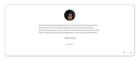 Minimal Testimonial Carousel For Tailwind CSS | CSS Script