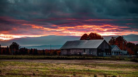 house, Plains, Sunset HD Wallpapers / Desktop and Mobile Images & Photos