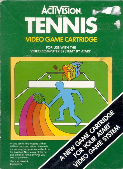 Tennis for Atari 2600 (1981) - MobyGames