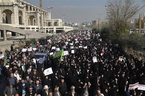 Iran issues a warning after the biggest protests in nearly a decade ...