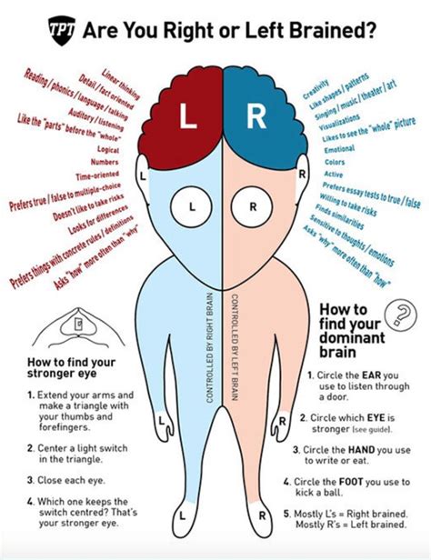 Find Out If You Use The Left or Right Side Of Your Brain And What It Means | The WHOot | Right ...