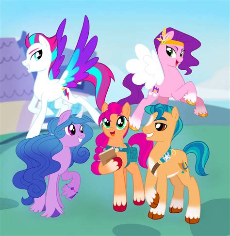 My Little Pony: A New Generation (in the G4 style) by aztrial on DeviantArt