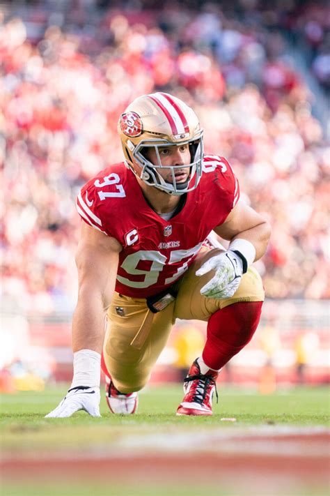 Latest On 49ers, DE Nick Bosa