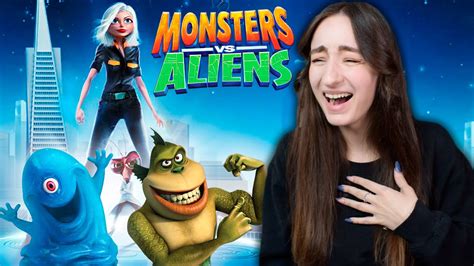 **MONSTERS VS ALIENS** Is Painfully Funny! First Time Watching (Movie ...