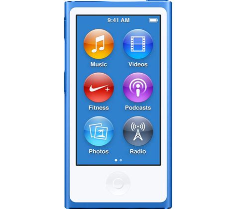 Buy APPLE iPod nano - 16 GB, 7th Generation, Blue | Free Delivery | Currys