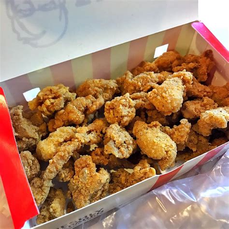 KFC Chicken Skin now available in 20 outlets. You can even add Sour ...