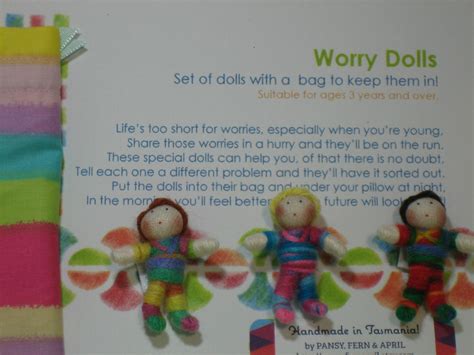 Worry Dolls Set | Etsy