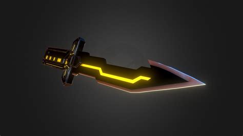 Futuristic Dagger - 3D model by Danel S. Sande (@danelsanchez) [df5bbbe] - Sketchfab