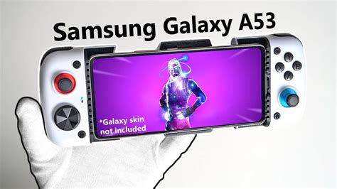 Samsung Galaxy A53 5G Unboxing + Gameplay - GameSir X3 Controller - CMC distribution English