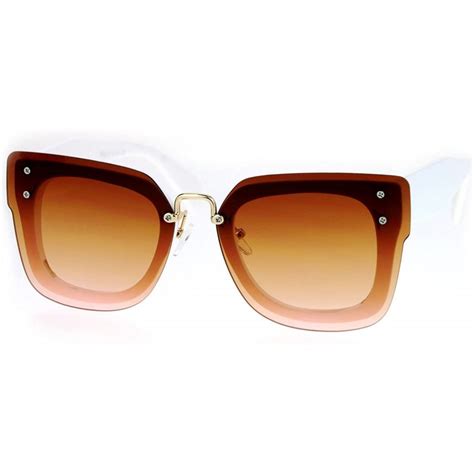 Fashion Rimless Sunglasses Women Accessories Rectangle Female Sun ...