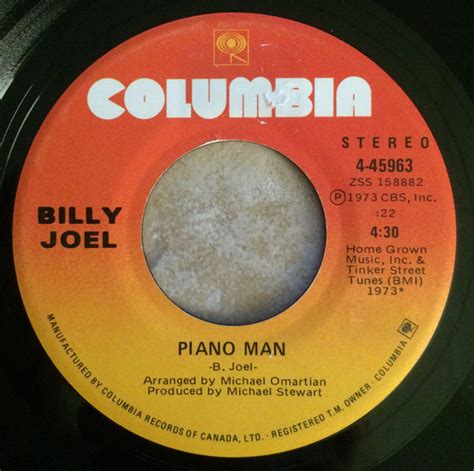 Billy Joel - Piano Man (1973, Vinyl) | Discogs