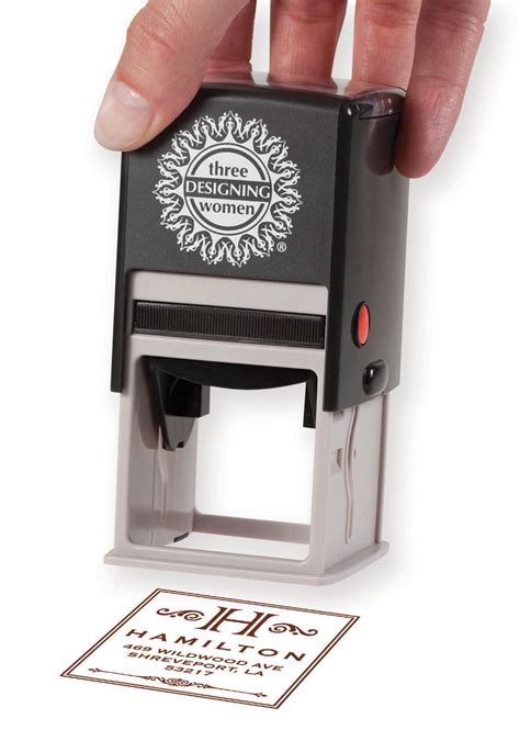 Kellerman Personalized Self-Inking Address Stamp | StationeryXpress