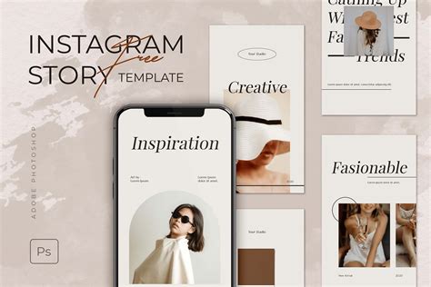 Free Instagram Story Template (PSD)