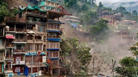 Massive landslides in India, several buildings collapse | Al Bawaba