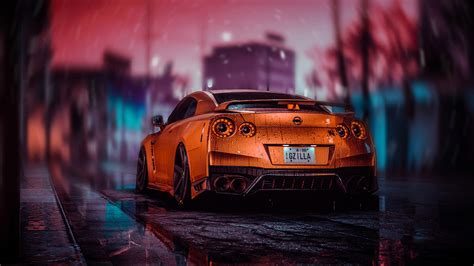 3840x2160 Nissan Gtr Nfs Rear 4k 4K ,HD 4k Wallpapers,Images,Backgrounds,Photos and Pictures