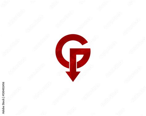 Letter G Gravity Logo Design Template Element Stock Vector | Adobe Stock