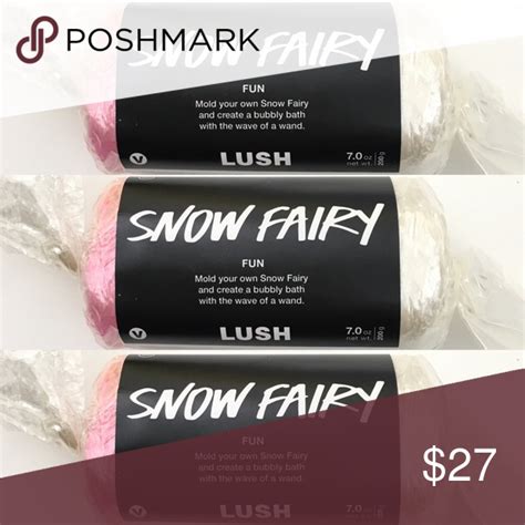 3 Lush Snow Fairy Fun Bars 7.0oz 3 new Lush Snow Fairy Fun Bars Lush Makeup Brushes & Tools ...