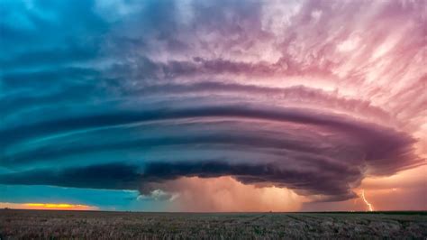 360x640 resolution | pink and blue cloud formation, Kansas City, storm ...