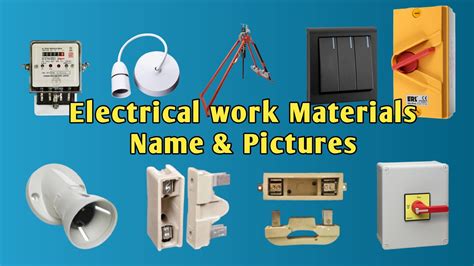 Electrical Materials Names And Uses