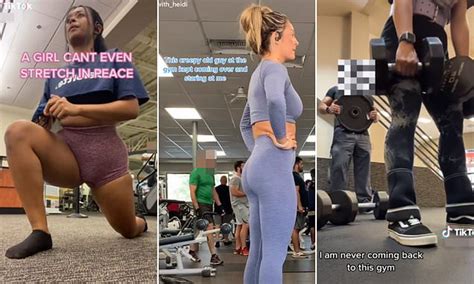 TikTok's 'Gym creep' trend divides people over who the REAL victim is ...