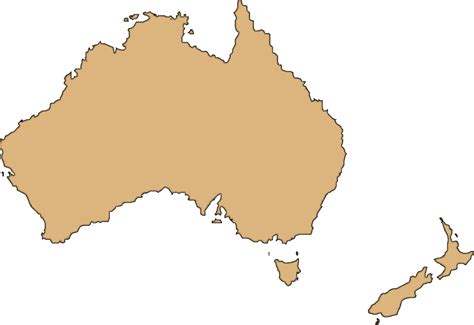 Australia Map Transparent Background | PNG Mart