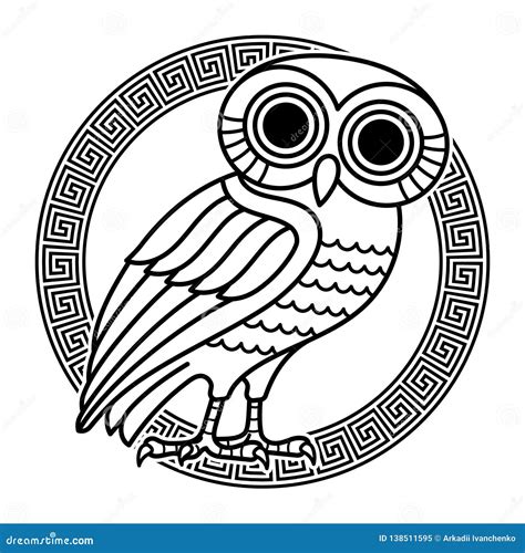 Athena Owl Stock Illustrations – 71 Athena Owl Stock Illustrations ...