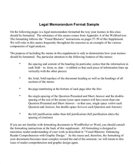 Legal Memorandum Sample Legal Memo | PDF Template