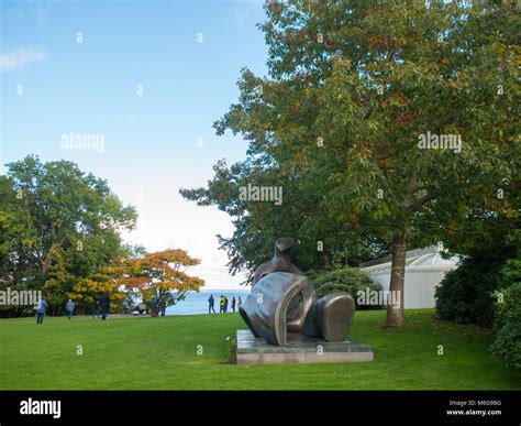 Louisiana Museum sculpture park Stock Photo - Alamy