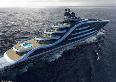 The super SUPER yacht: Designer creates world's most expensive vessel ...