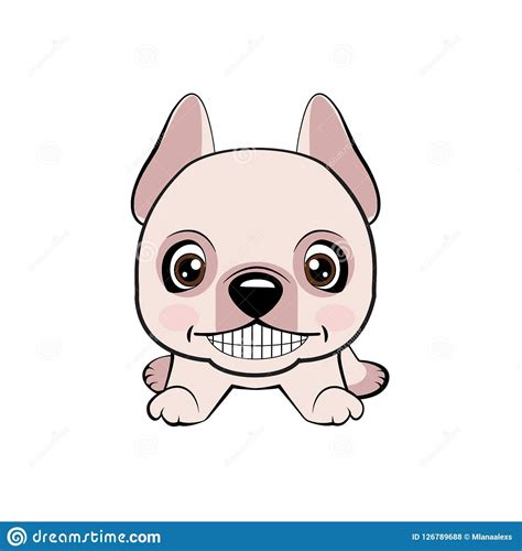 Dogo Argentino Dog Sitting Flat Design. Stock Vector - Illustration of ...