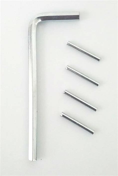 Spring Hinge Tension Pin Replacement Kit with Hex Wrench - 4 Pack ...