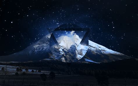 mountain, Triangle, Nature Wallpapers HD / Desktop and Mobile Backgrounds