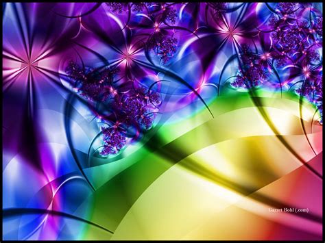 Rainbow Flower Wallpapers - Wallpaper Cave