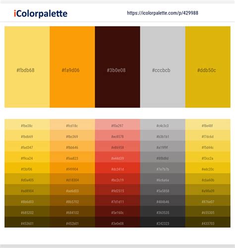 11 Latest Color Schemes with Light Gray And Orange Color tone ...