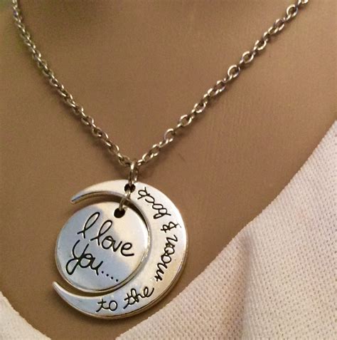 Necklace – I Love You to the Moon and Back | Alert Me Bands