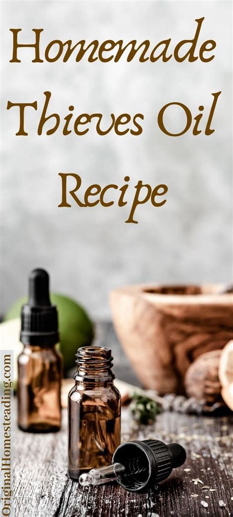 Thieves Oil Recipe: Essential Oil Cleaning Blend | Thieves oil recipe ...