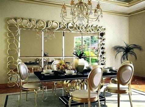 31 Amazing Wall Mirror Design Ideas For Dining Room Decor - PIMPHOMEE