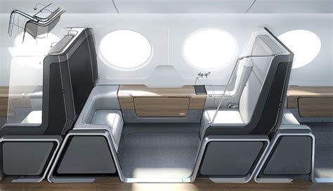 Update - Boom Supersonic Airline Interior on Behance | Airline interiors