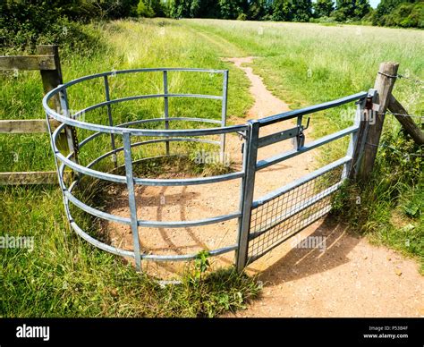 Kissing Gate on The Thames Path, Bourne End, Buckinghamshire, England, UK, GB Stock Photo - Alamy