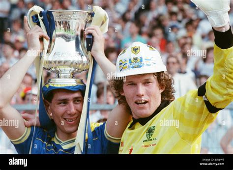 Wimbledon v Liverpool FA Cup Final 1988 at Wembley Stadium, London ...