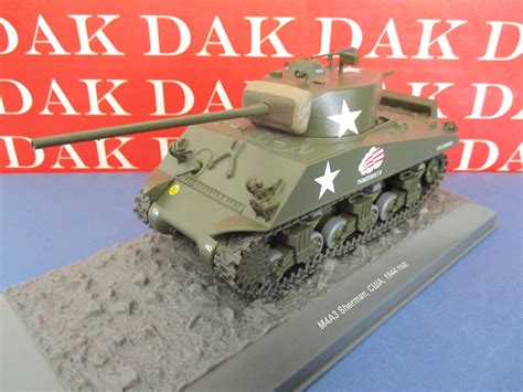 Die cast 1/43 Modellino Carro Armato Tank M4A3 (76mm) Sherman Bastogne ...