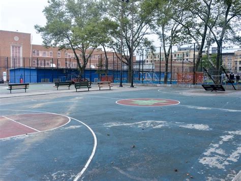 City Breaks Ground On New Harlem Basketball Courts | Harlem, NY Patch