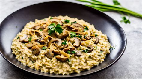 Tibetan Yak Cheese And Mushroom Risotto Recipe