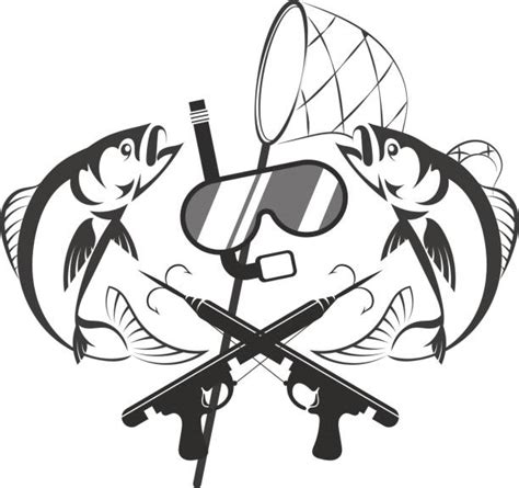 Royalty Free Spearfishing Clip Art, Vector Images & Illustrations - iStock